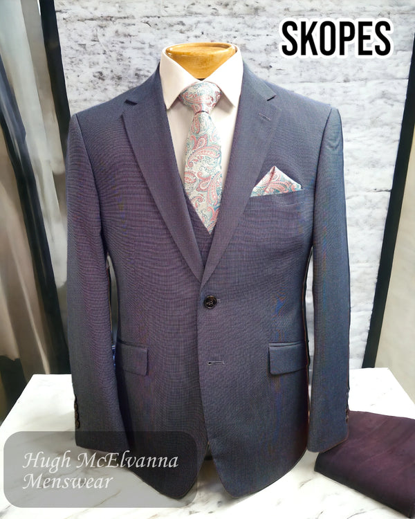 Skopes 'EDGAR' Steel Grey Suit Jacket - MM1034
