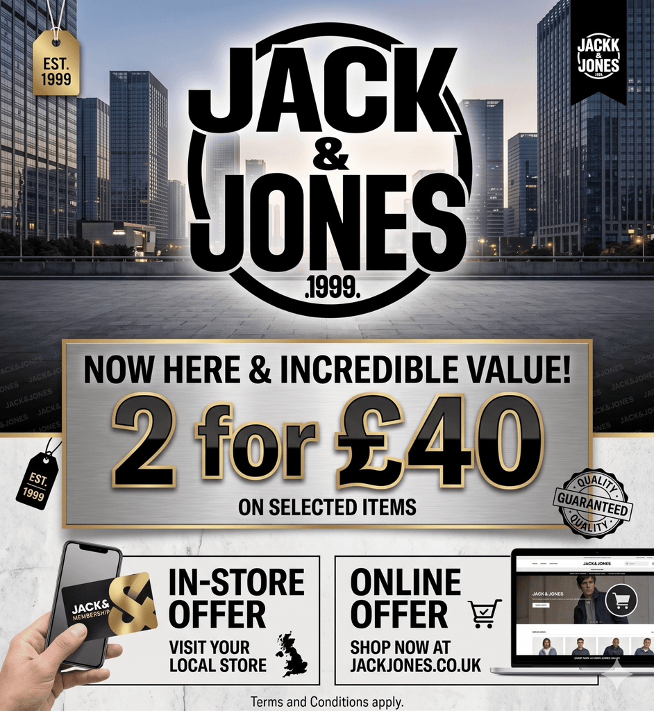JACK & JONES at Hugh McElvanna Menswear: The Complete Guide