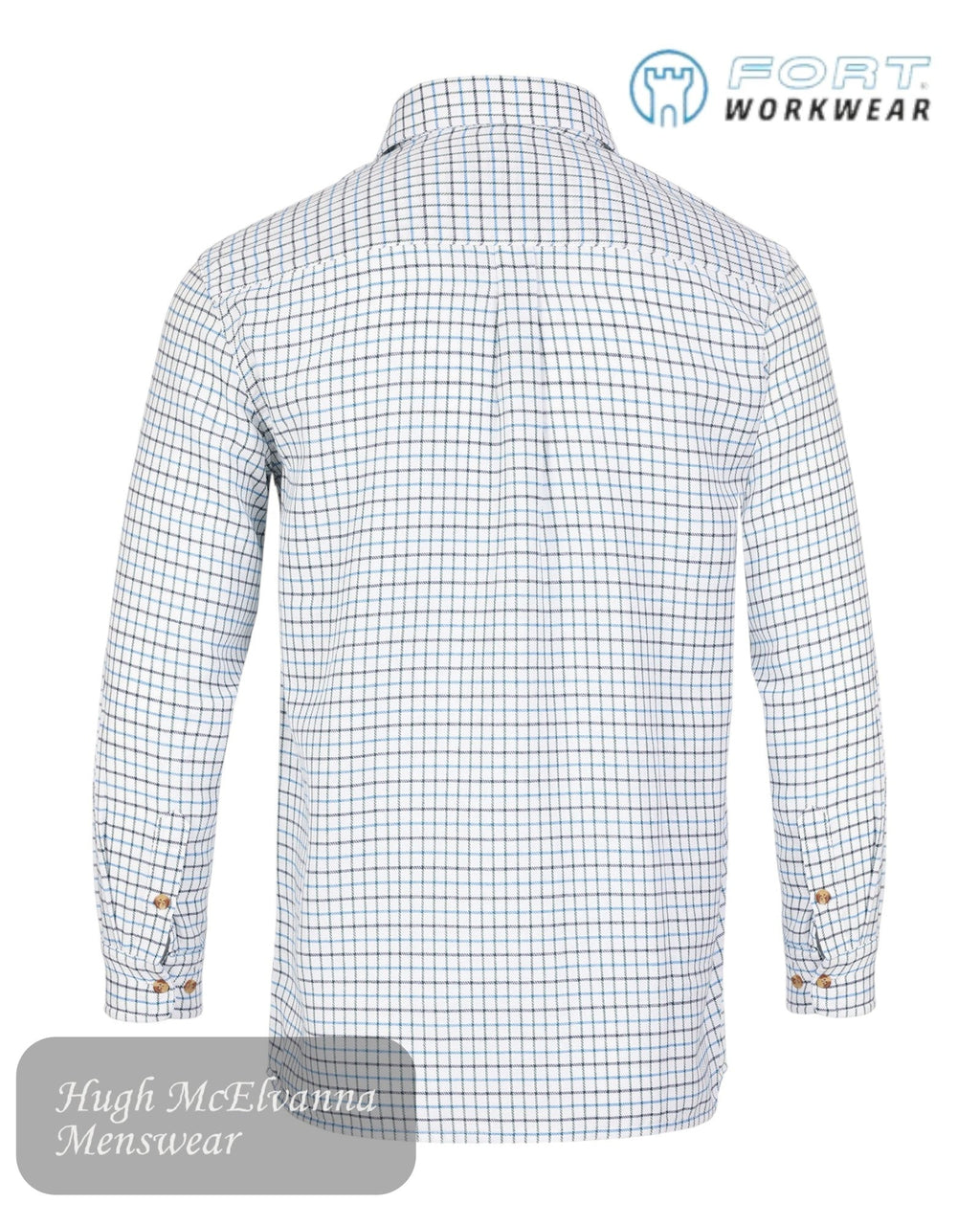 100 Fort Tattersall Shirt - Hugh McElvanna Menswear