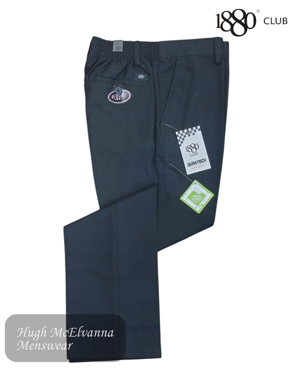 1880 Club Black PLUS FIT SLIM FIT Trouser – 62763/00 - Hugh McElvanna Menswear