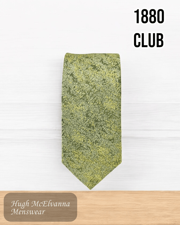 1880 Club Boys Green Tie NY4984 - 32 - Hugh McElvanna Menswear