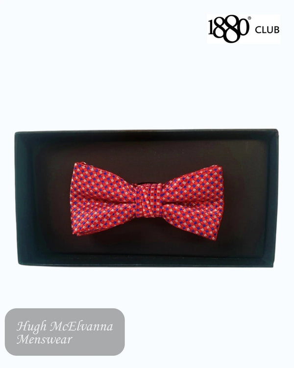 1880 Club Boys Red Bow Tie - WB4686 - 65 - Hugh McElvanna Menswear