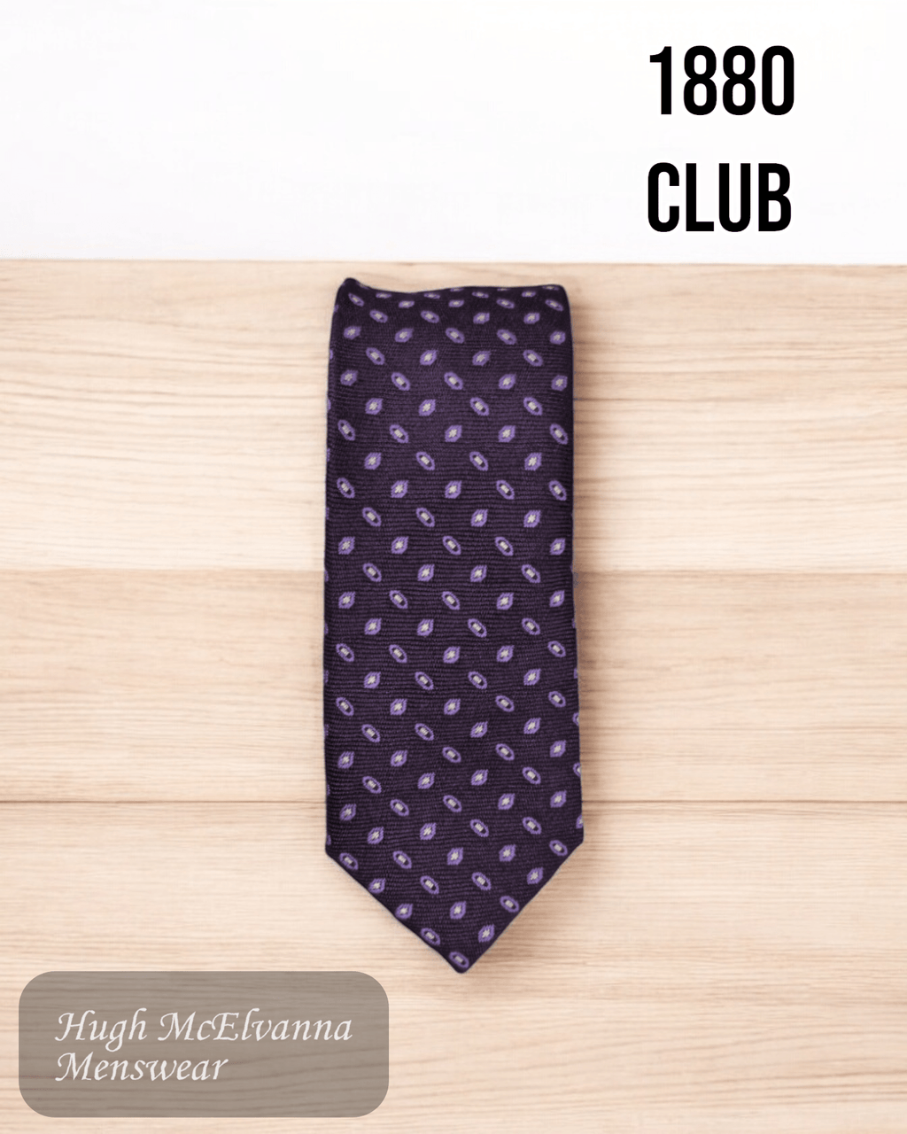 1880 Club Boys Tie - NY4681 - Hugh McElvanna Menswear