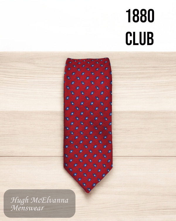 1880 Club Boys Tie - NY4681 - Hugh McElvanna Menswear