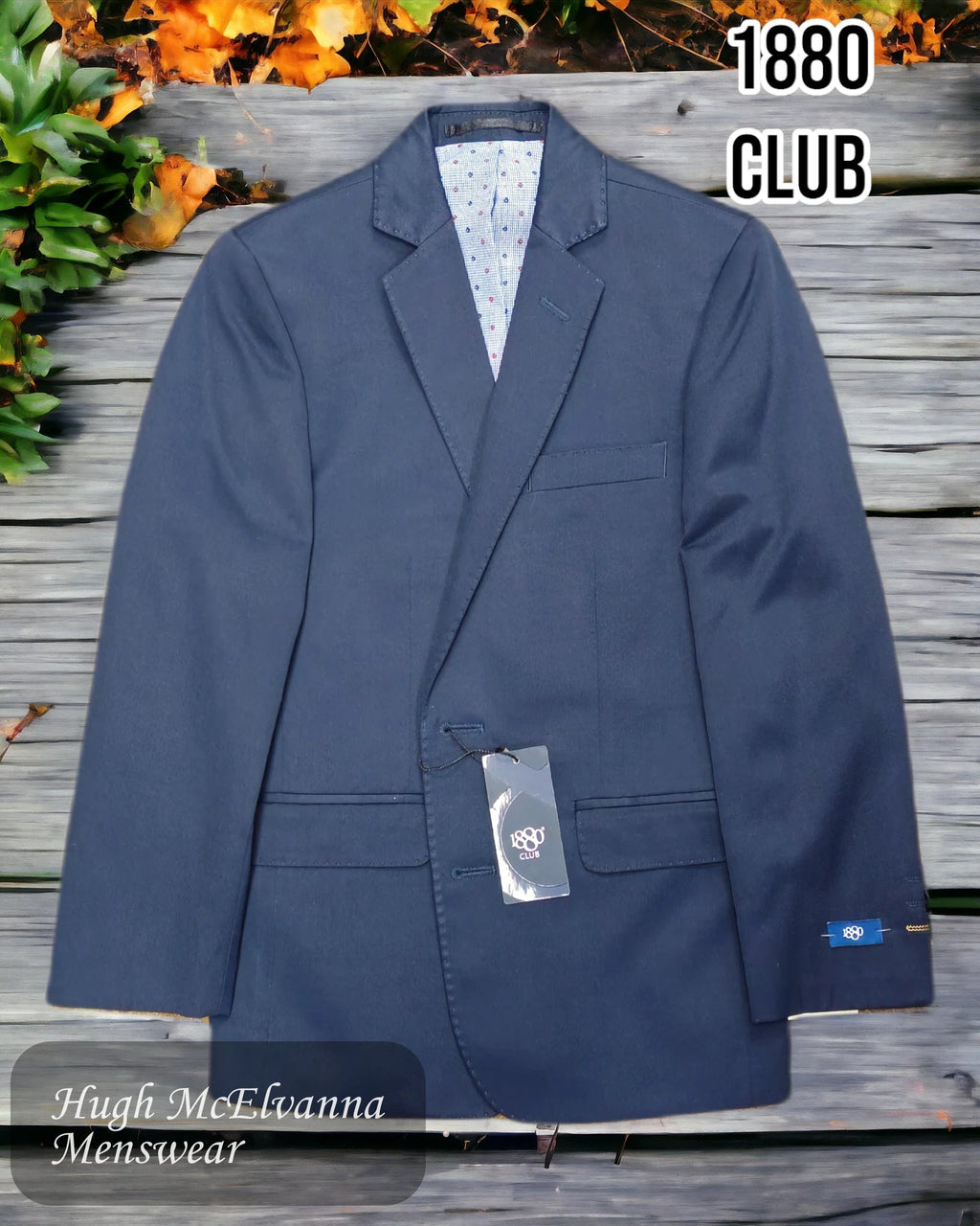1880 Club Navy Blazer - 14744 - 79 - Hugh McElvanna Menswear