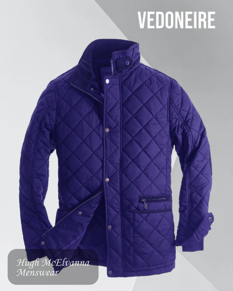 Mens navy quilted jacket shop