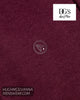 Close up detail of embroidered tonal circle emblem on DG's Drifter claret fabric