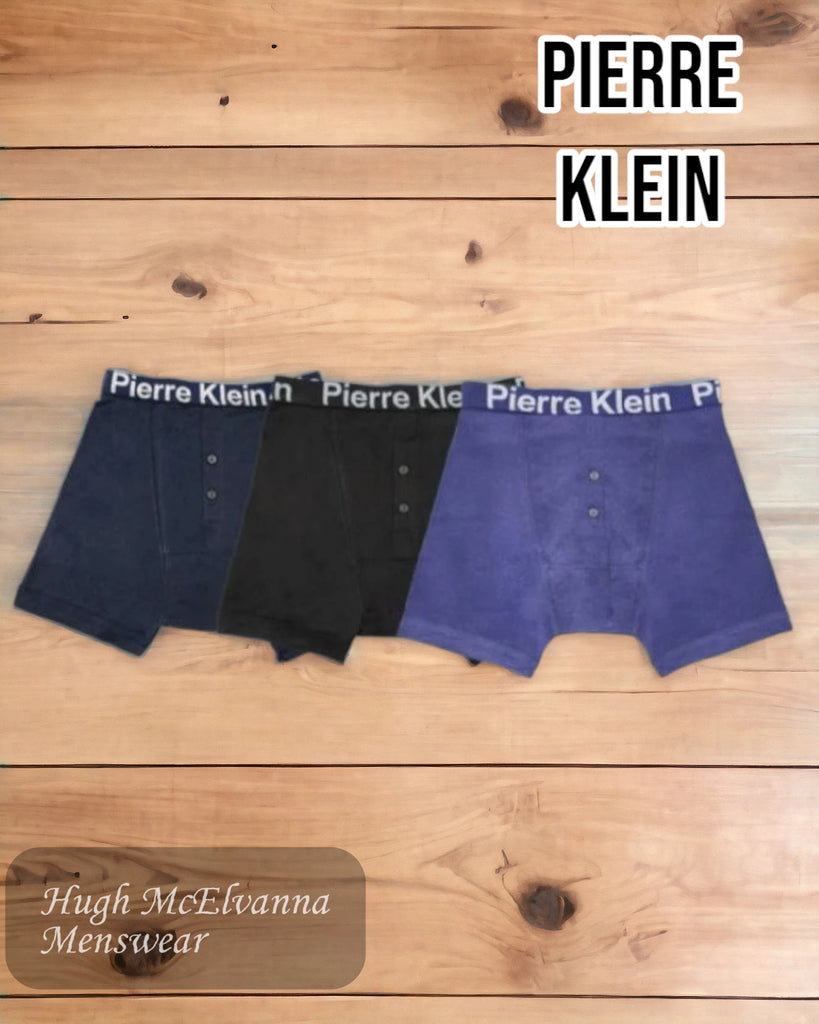 Pierre Klein 1472 Boxer Shorts 2 Colours Hugh McElvanna Menswear