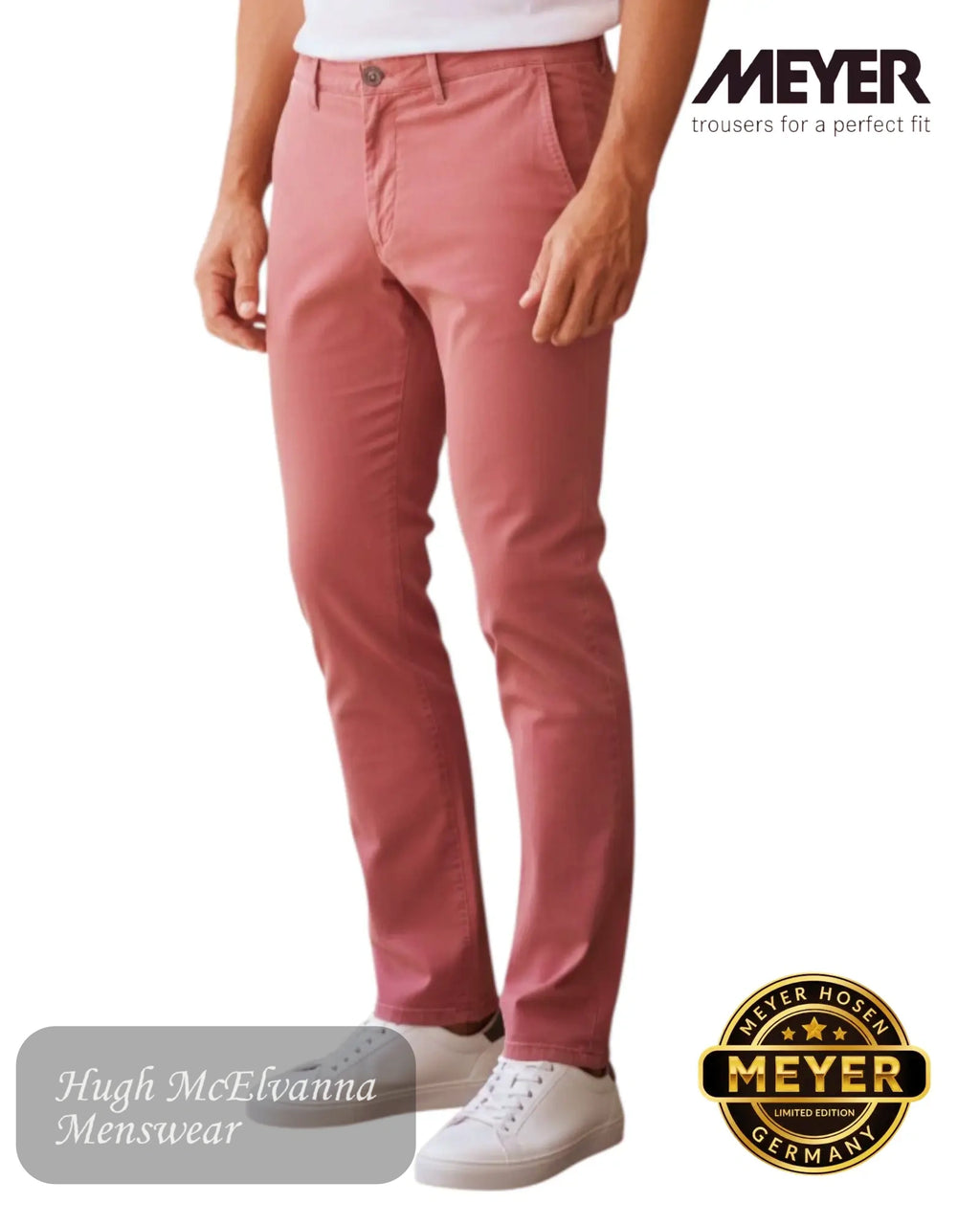 Limited edition Meyer Roma 5080/54 Organic Cotton Chinos