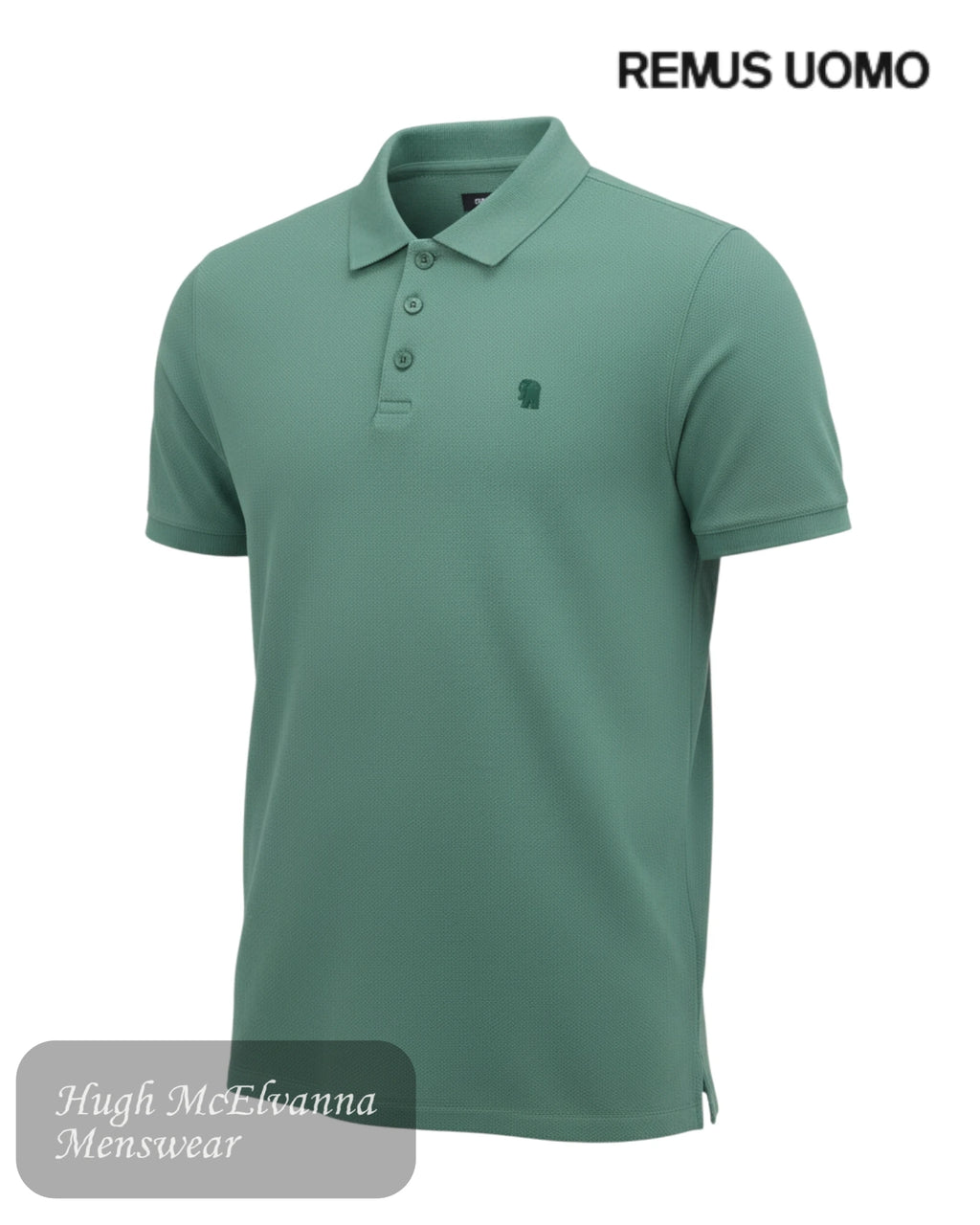 Remus Uomo Polo Shirt 58803/34 Green