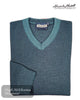 Alessandro Martelli Men’s V - Neck Sweater by Swallow - Hugh McElvanna Menswear