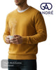Andre Achill Crew Neck Sweater - Hugh McElvanna Menswear