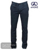 Andre TRENT Charcoal Chino - Hugh McElvanna Menswear