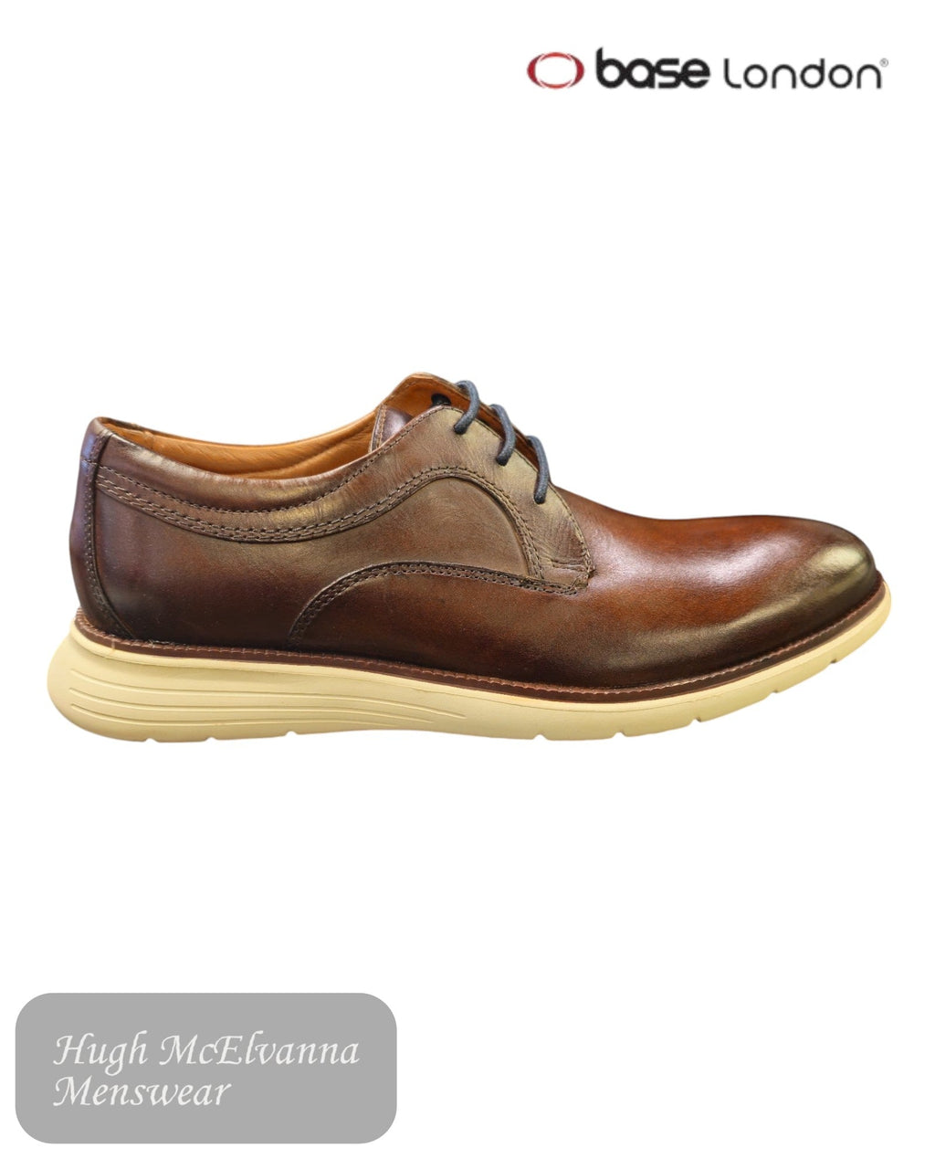 Base London Brown WING XZ02 Softy - Hugh McElvanna Menswear