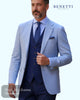 Benetti Albert Sky Suit Jacket - Hugh McElvanna Menswear