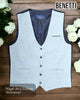 Benetti ANDREW Sky Waistcoat - Hugh McElvanna Menswear