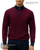Benetti BARROW Quarter Zip Pullover - Hugh McElvanna Menswear