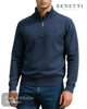 Benetti BROSNA Quarter Zip Sweater - Hugh McElvanna Menswear