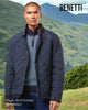 Benetti BRUTUS Navy Quilted Coat - Hugh McElvanna Menswear