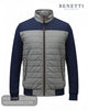 Benetti FLOYD Grey Casual Bomber Jacket - Hugh McElvanna Menswear - Casual Jackets