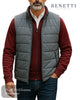 Benetti Gilet Silver - Hugh McElvanna Menswear