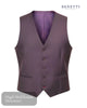 Benetti Marco Grape Suit Waistcoat - Hugh McElvanna Menswear
