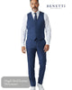 Benetti MARCO Indigo Waistcoat - Hugh McElvanna Menswear