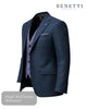 Benetti Oslo Tapered Fit Men’s Suit with Contrast Waistcoat - Hugh McElvanna Menswear