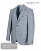 Benetti Pisa Blue Wool Rich Jacket - Hugh McElvanna Menswear