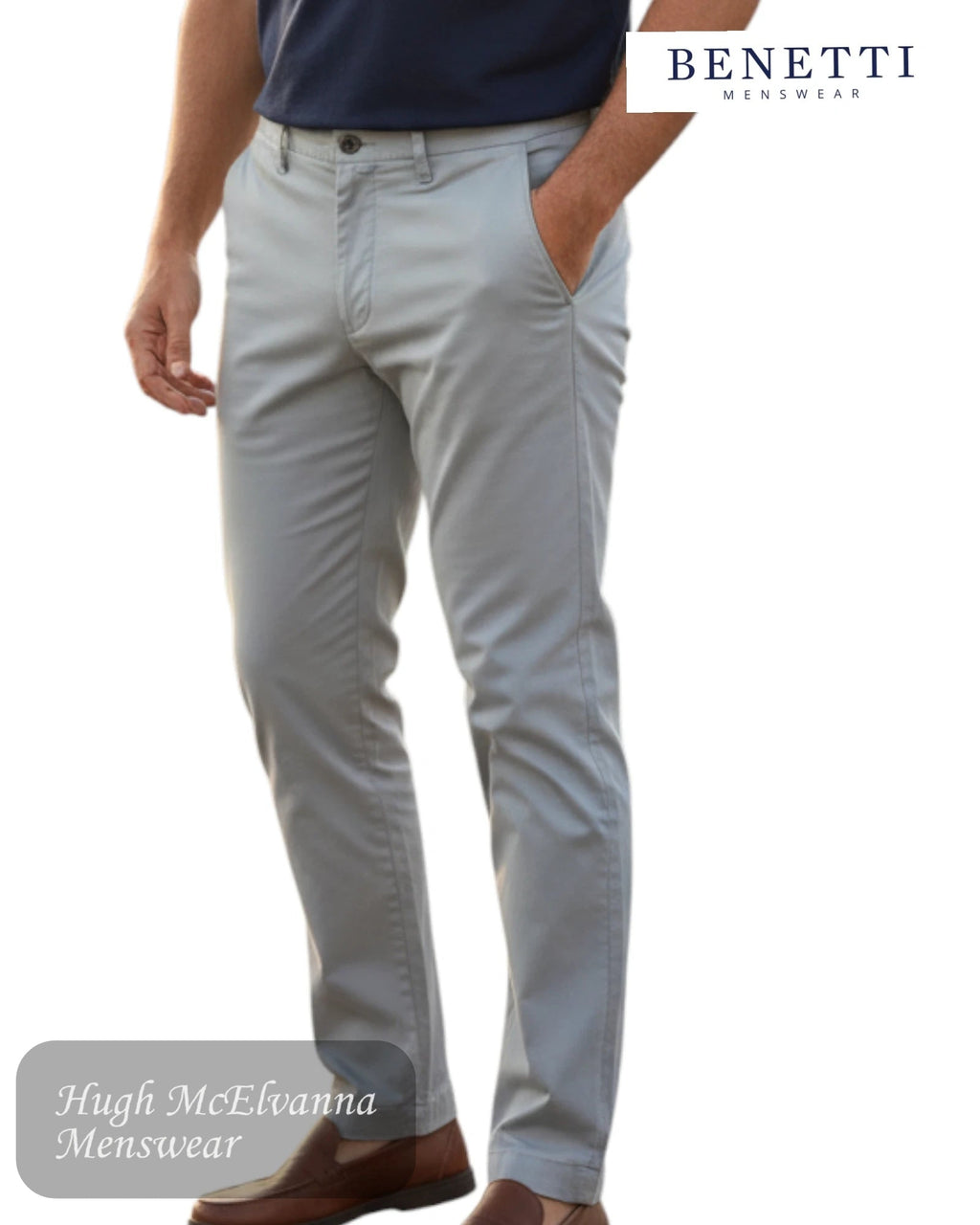 Benetti Trent Chinos - Hugh McElvanna Menswear