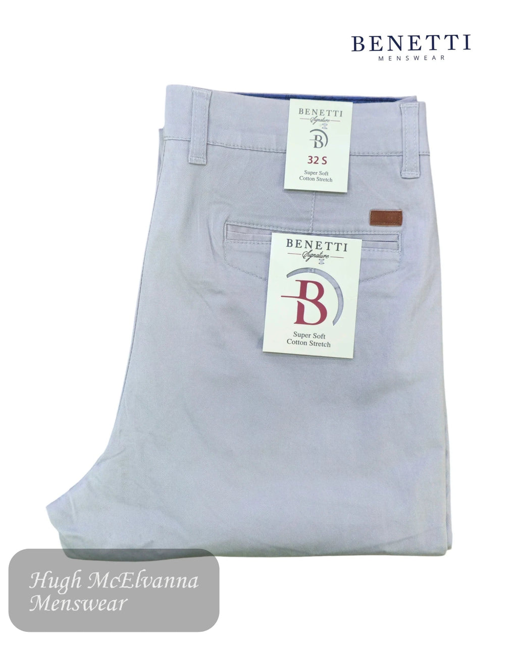 Benetti Trent Chinos - Hugh McElvanna Menswear