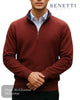 Benetti VERONA Quarter Zip Sweater - Hugh McElvanna Menswear