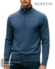 Benetti VERONA Quarter Zip Sweater - Hugh McElvanna Menswear