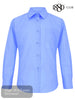 Boys 1880 Club Twin Pack Blue Shirts – Regular Fit Long Sleeve – Style 25200/22 - Hugh McElvanna Menswear