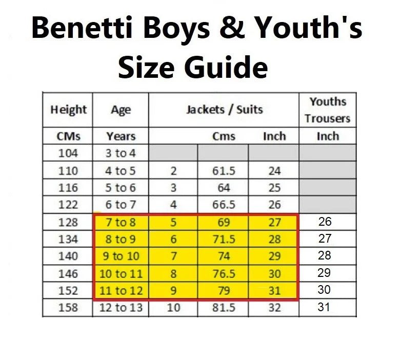 Boys Fashion 3Pc. Suit by Benetti Style: NAPOLI - Hugh McElvanna Menswear