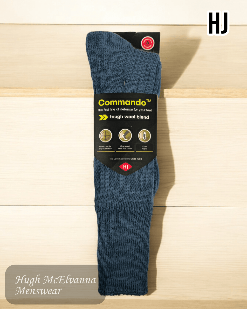 Commando AIRFORCE long Socks - HJ3000 - Hugh McElvanna Menswear