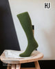 Commando OLIVE long Socks - HJ3000 - Hugh McElvanna Menswear