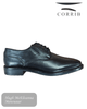 Corrib LEE Black Laced Leather Shoe – Timeless Comfort & Classic Style - Hugh McElvanna Menswear
