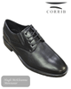 Corrib LEE Black Laced Leather Shoe – Timeless Comfort & Classic Style - Hugh McElvanna Menswear