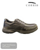 Corrib LOGAN Black Leather Casual Walking Shoe - Hugh McElvanna Menswear