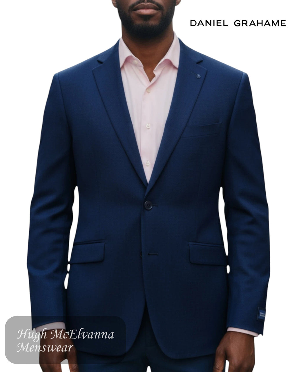 Daniel Grahame 11050/78 Navy Jacket - Hugh McElvanna Menswear