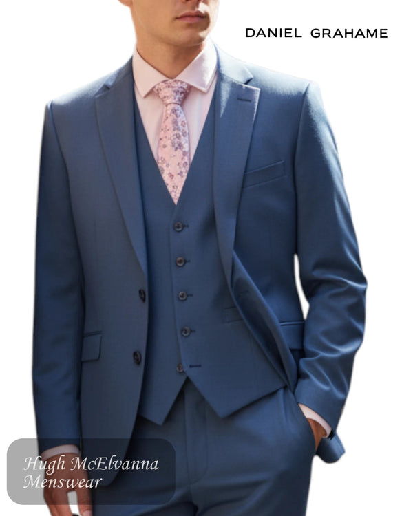 Daniel Grahame Blue Suit 30600/27 - Hugh McElvanna Menswear