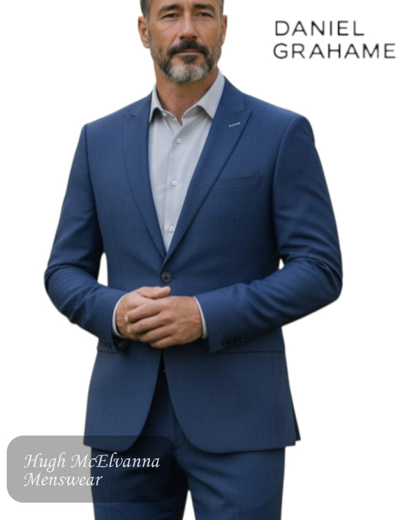 Daniel Grahame Dark Blue Daryl Suit | 13186/28 - Hugh McElvanna Menswear