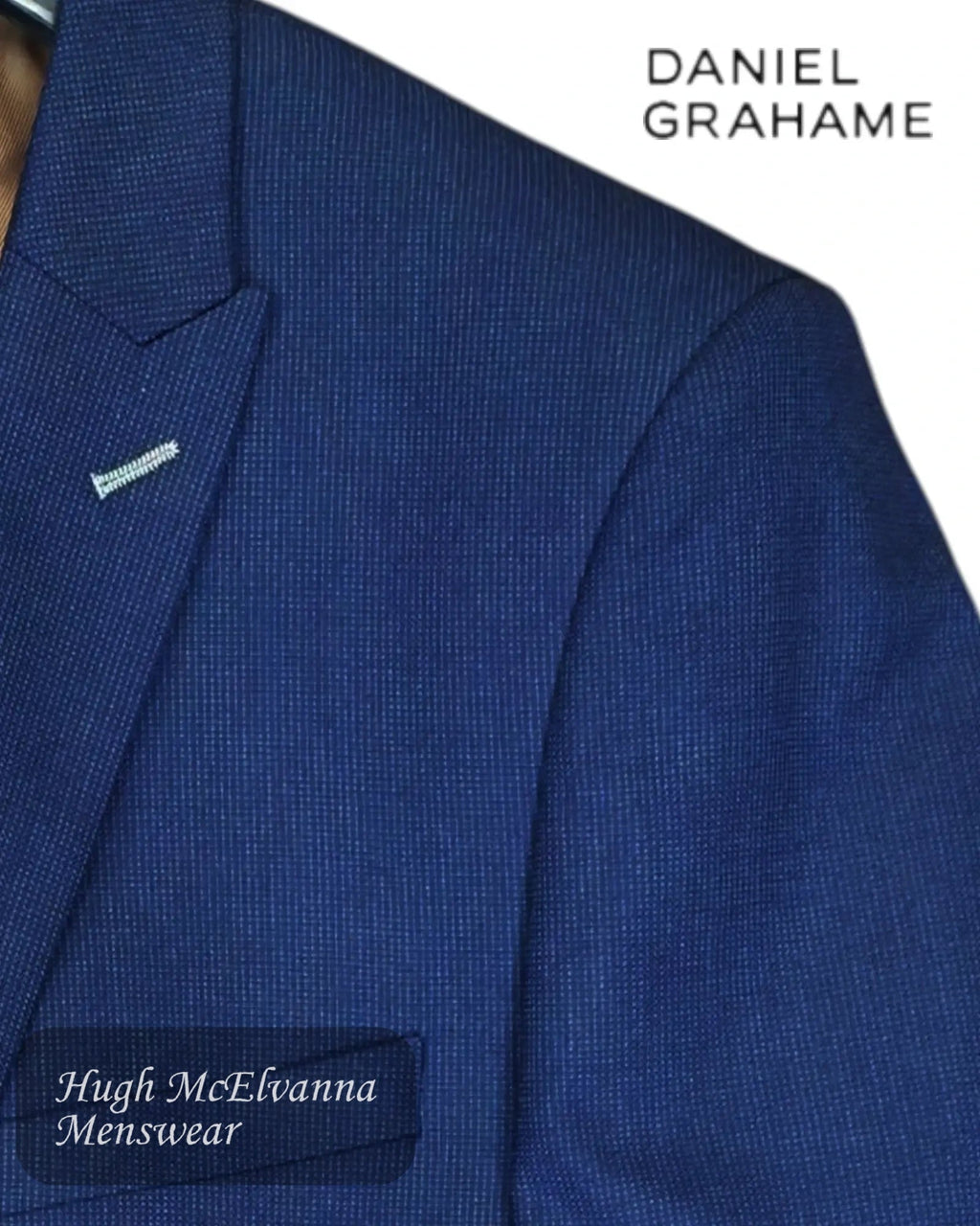 Daniel Grahame Dark Blue Daryl Suit | 13186/28 - Hugh McElvanna Menswear