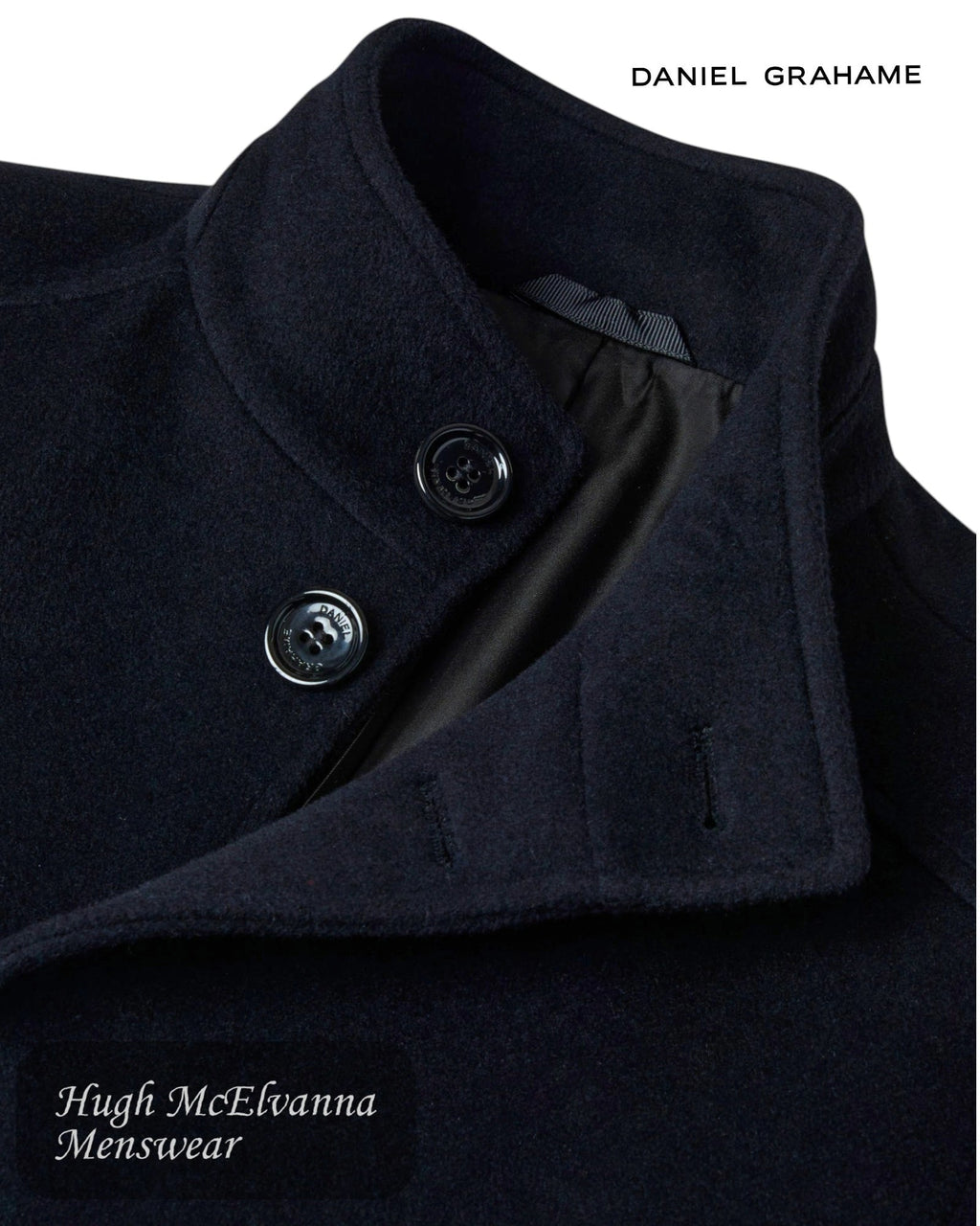 Daniel Grahame Watson Fashion Overcoat - 90206/00 - Hugh McElvanna Menswear