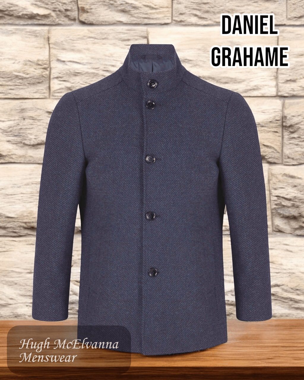 Daniel Grahame Watson Fashion Overcoat - 90606/28 - Hugh McElvanna Menswear