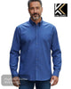 Dark Blue King Size Long Sleeve Oxford Shirt | KBS 664A - Hugh McElvanna Menswear
