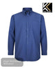 Dark Blue King Size Long Sleeve Oxford Shirt | KBS 664A - Hugh McElvanna Menswear