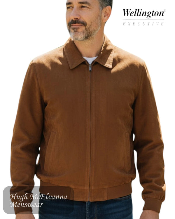 Model wearing the Wellington Casual Jacket 80203/58