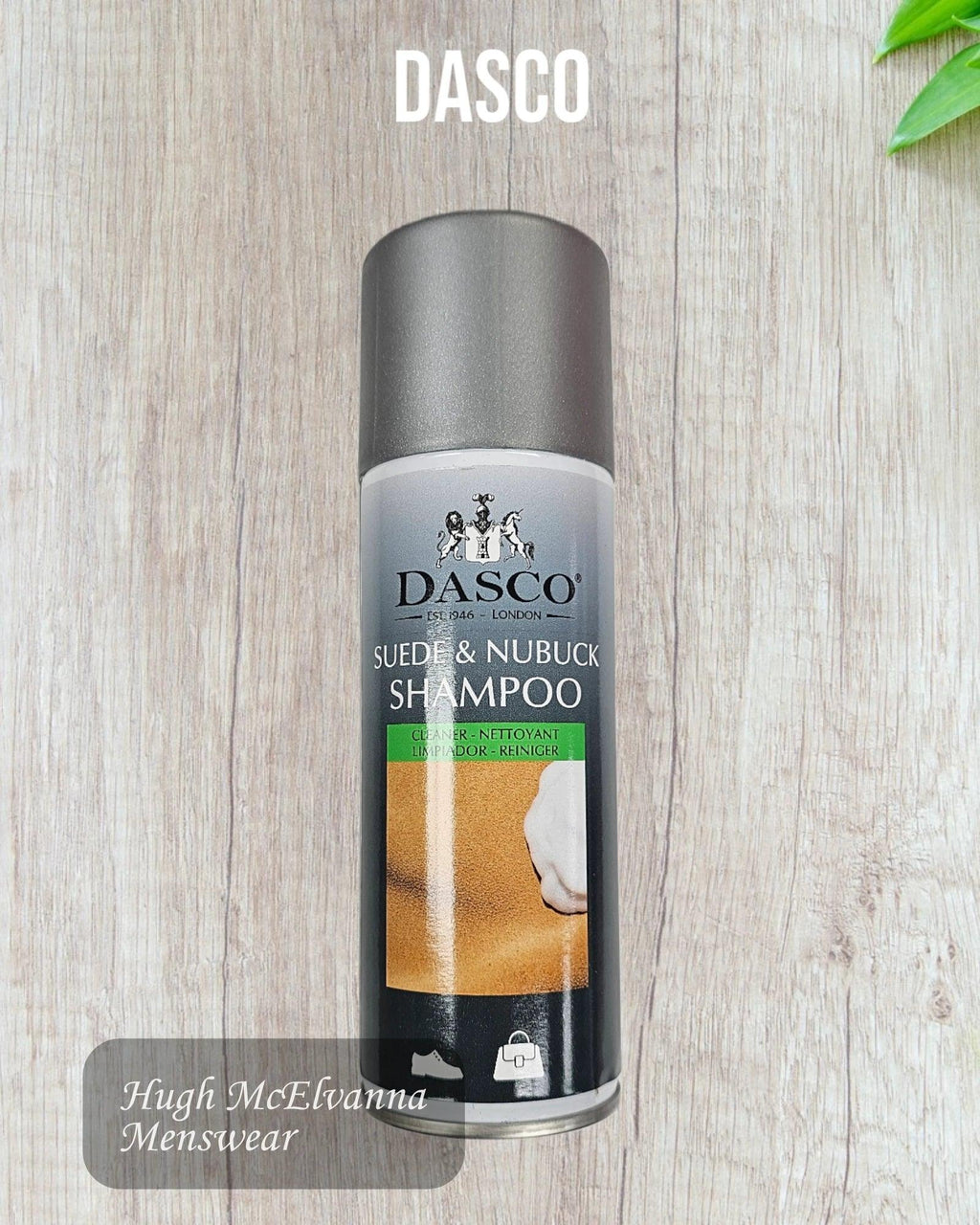 Dasco Suede & Nubuck Shampoo - Hugh McElvanna Menswear